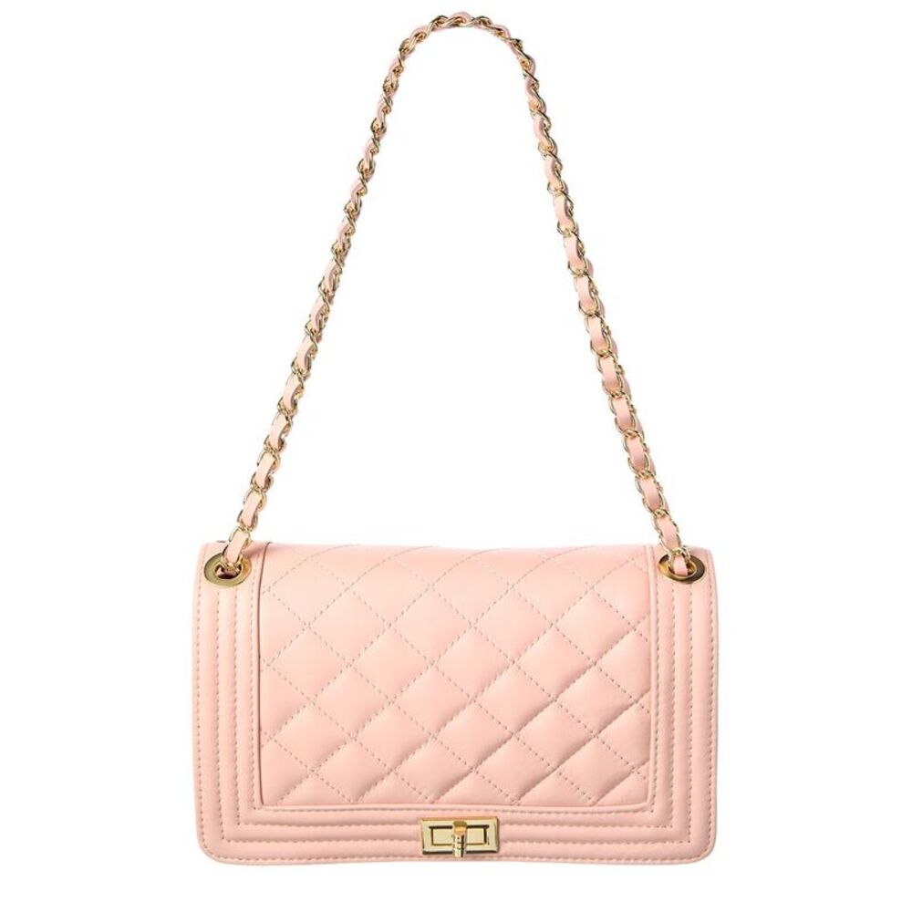 Isabella Rossetti Carmina Leather Handbag, Pink